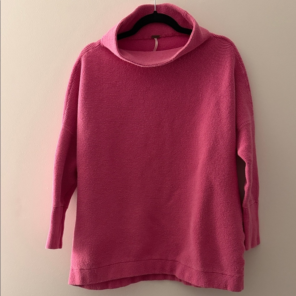 Free People Pink Slouchy Ottoman small